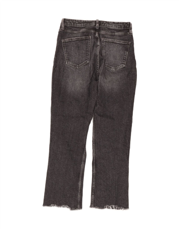Kurze Jeans für Damen von Zara, EU 36, XS, W28, L25, Grau