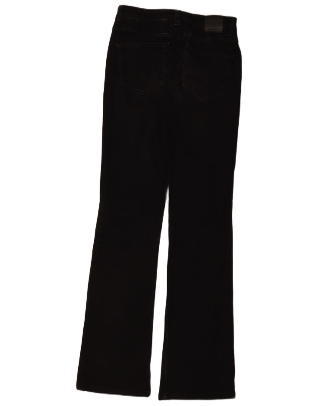 Massimo Dutti Damen Bootcut Jeans EU 38 Small W28 L32 Schwarz