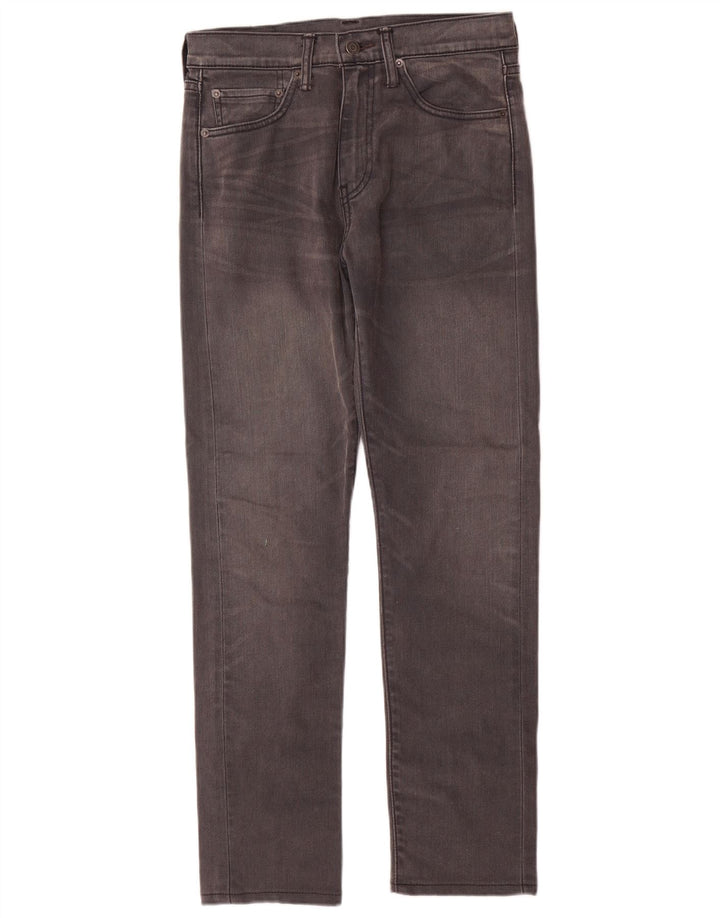 Levi's Herren 522 Tapered Slim Jeans W28 L29 Graue Baumwolle