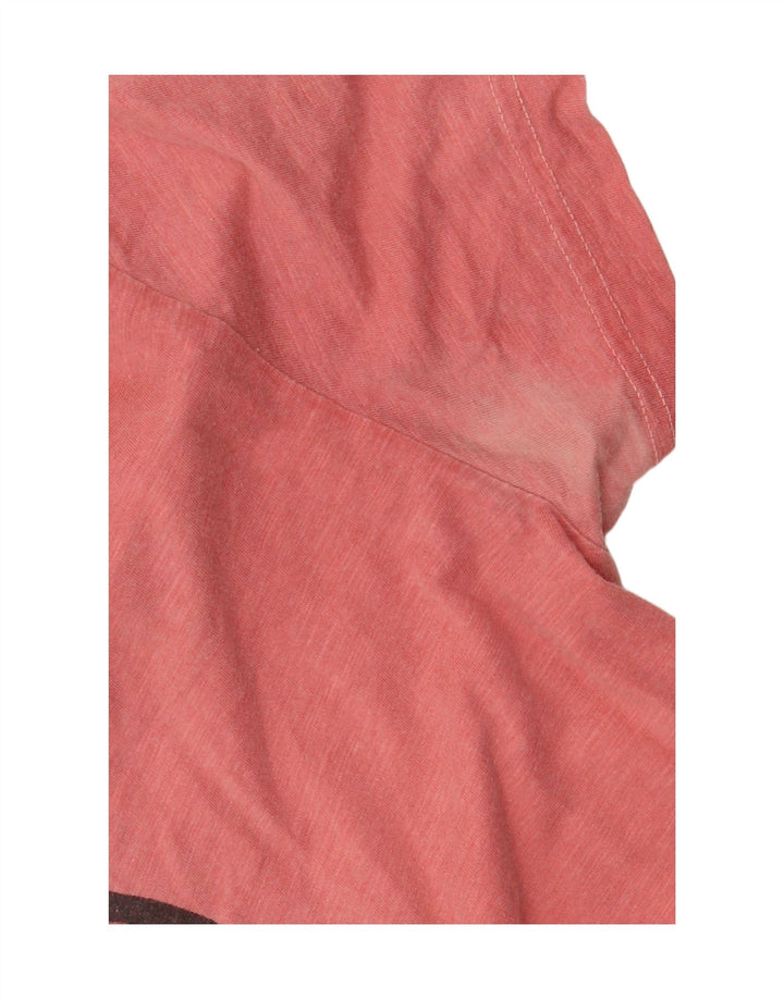 HUGO BOSS Herren T-Shirt mit Grafik, Größe L, Rosa
