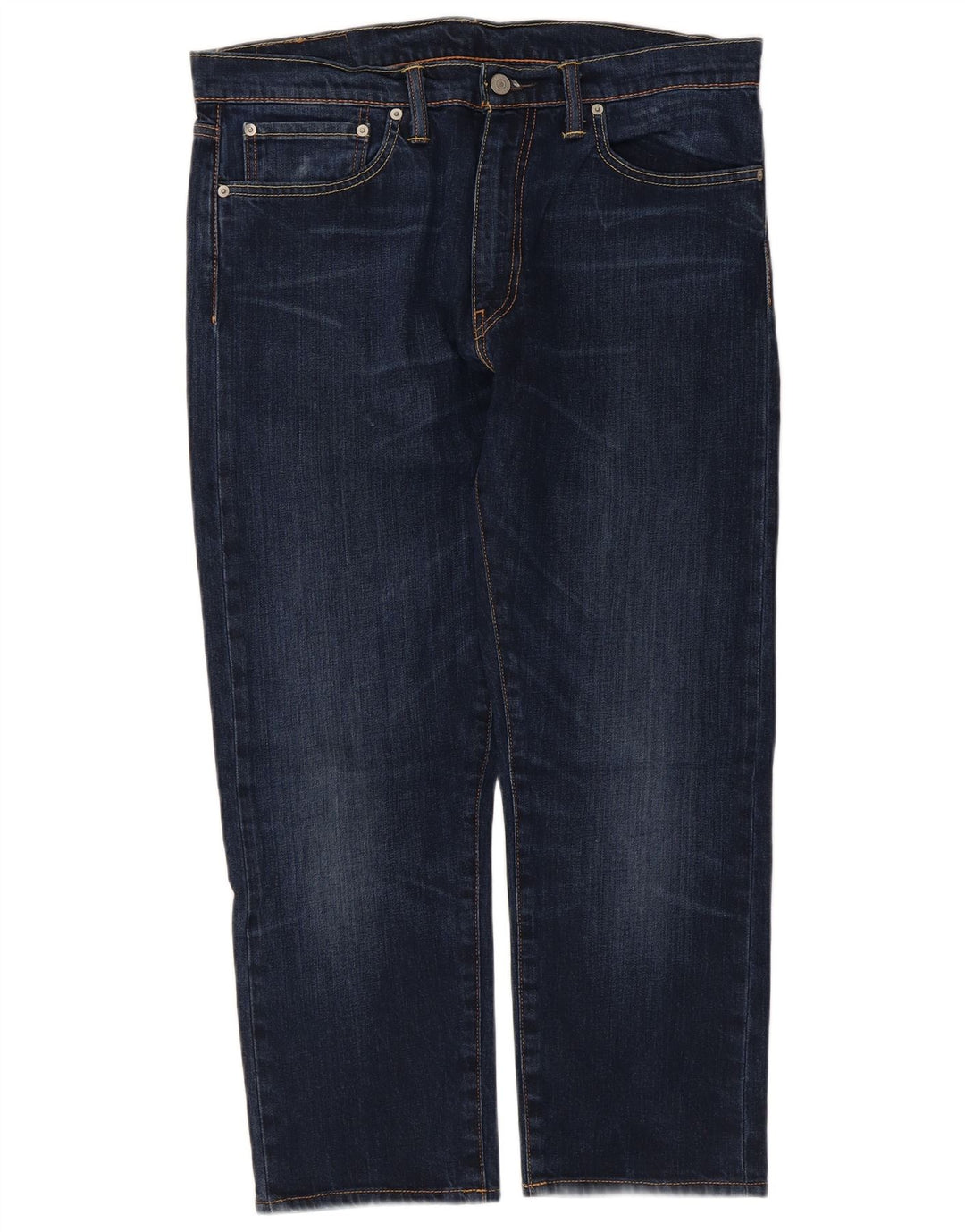Levi's Herren 508 Cropped Tapered Jeans W34 L25 Blau