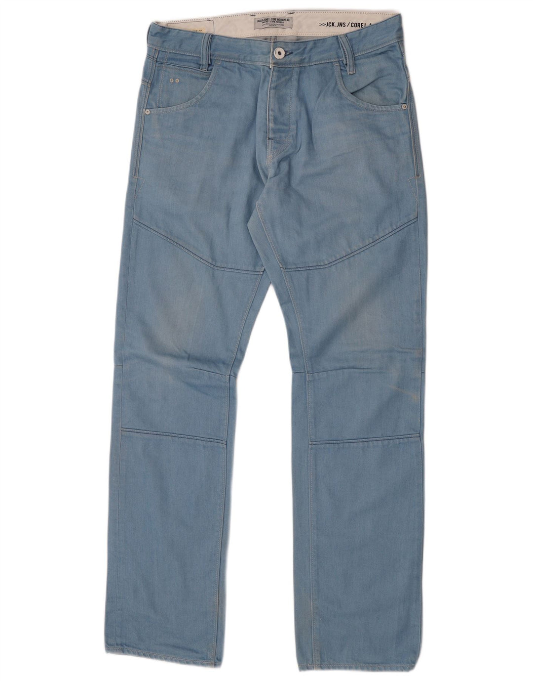 Jack & Jones Herren Boxy Loose Jeans W34 L34 Blau