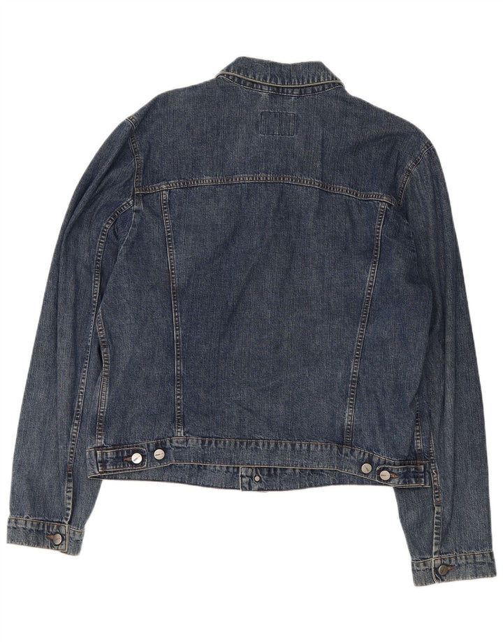 Joop Damen Jeansjacke IT 56 3XL Blaue Baumwolle