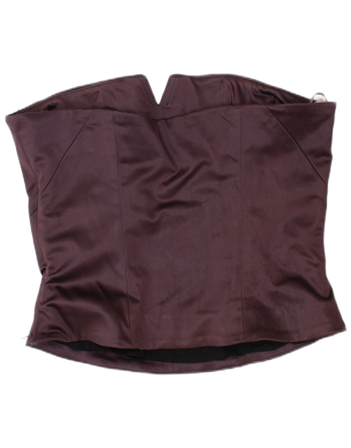 COAST Damen Korsett-Top UK 12 Medium Purple Acetate