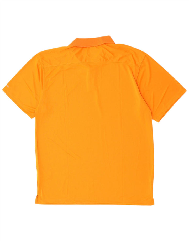 Columbia Herren Omni-Shade Poloshirt XL Orange Polyester