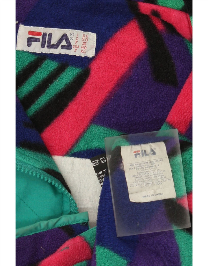 Fila Herren Liner Utility Jacke IT 50 Large Grün Polyester
