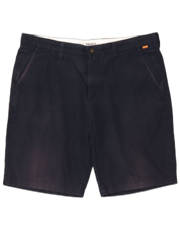Timberland Mens Chino Shorts W36 Large Navy Blue