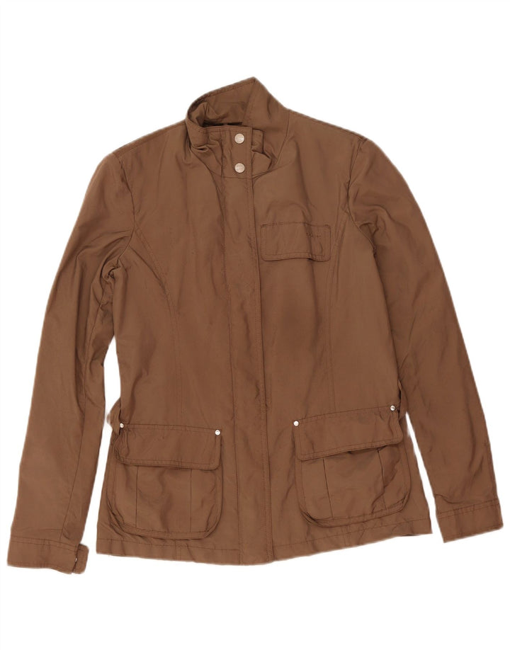 Geox Damen Respira Utility Jacke UK 8 Small Braun Polyester
