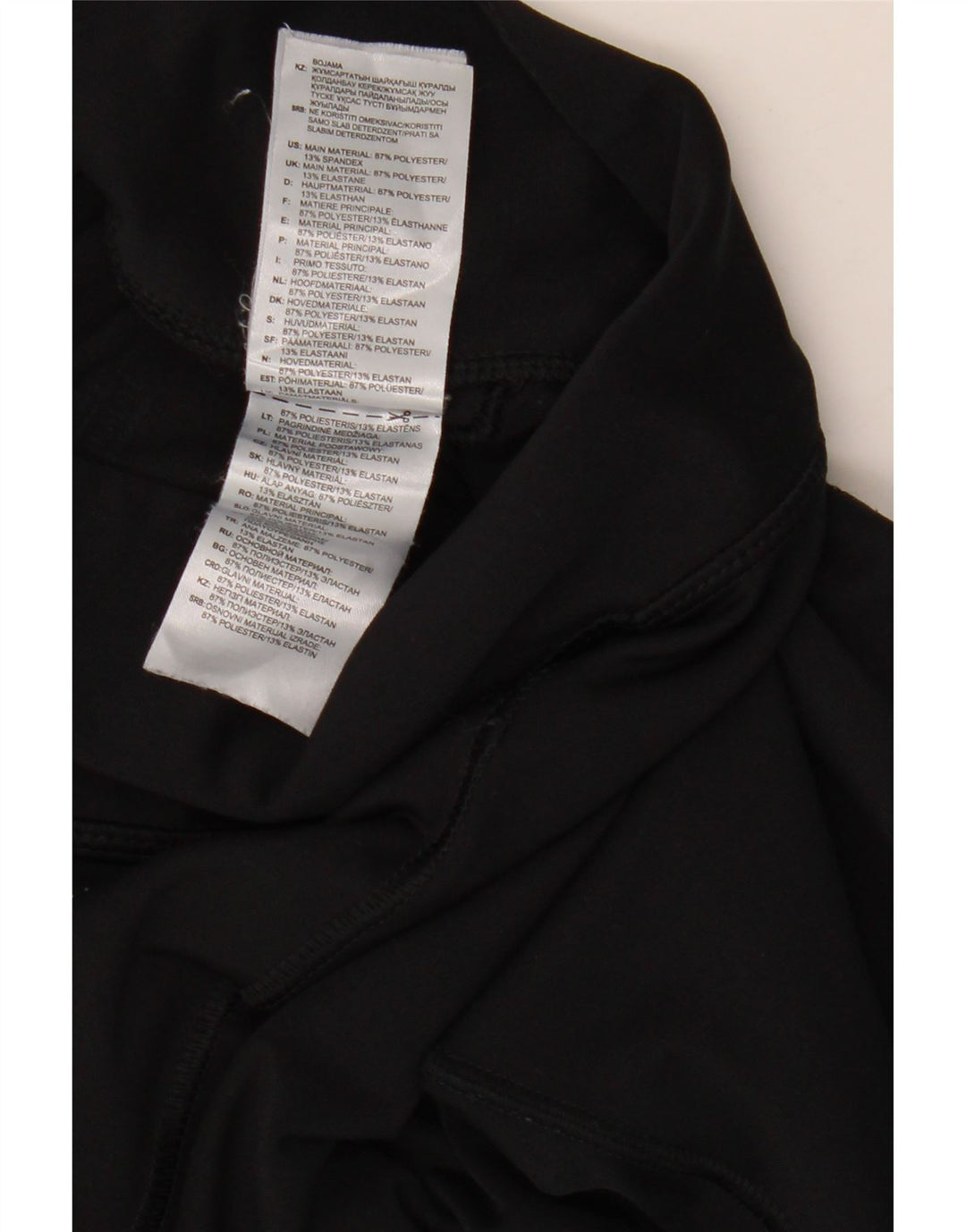 ADIDAS Damen Climalite Leggings UK 4/6 XS Schwarz Polyester