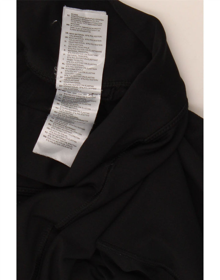 ADIDAS Damen Climalite Leggings UK 4/6 XS Schwarz Polyester