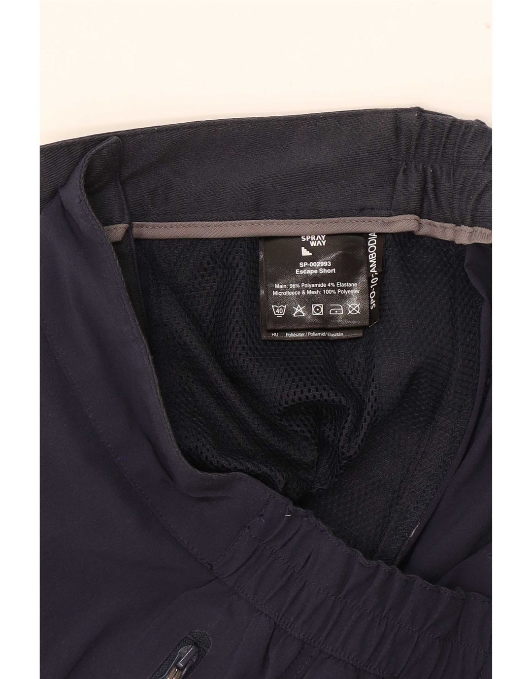 Sprayway Damen Cargoshorts UK 12 Medium W32 Marineblau Polyamid