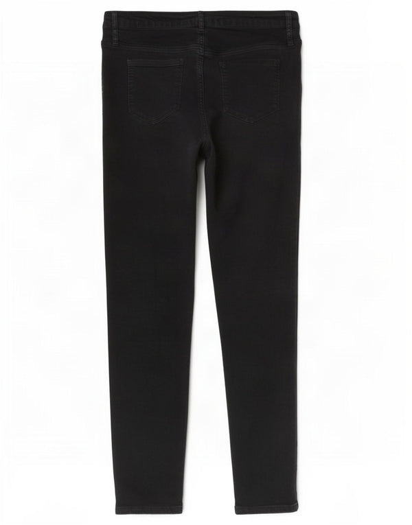 Fat Face Damen Jegging-Jeans UK 16 Large W32 L27 Schwarze Baumwolle