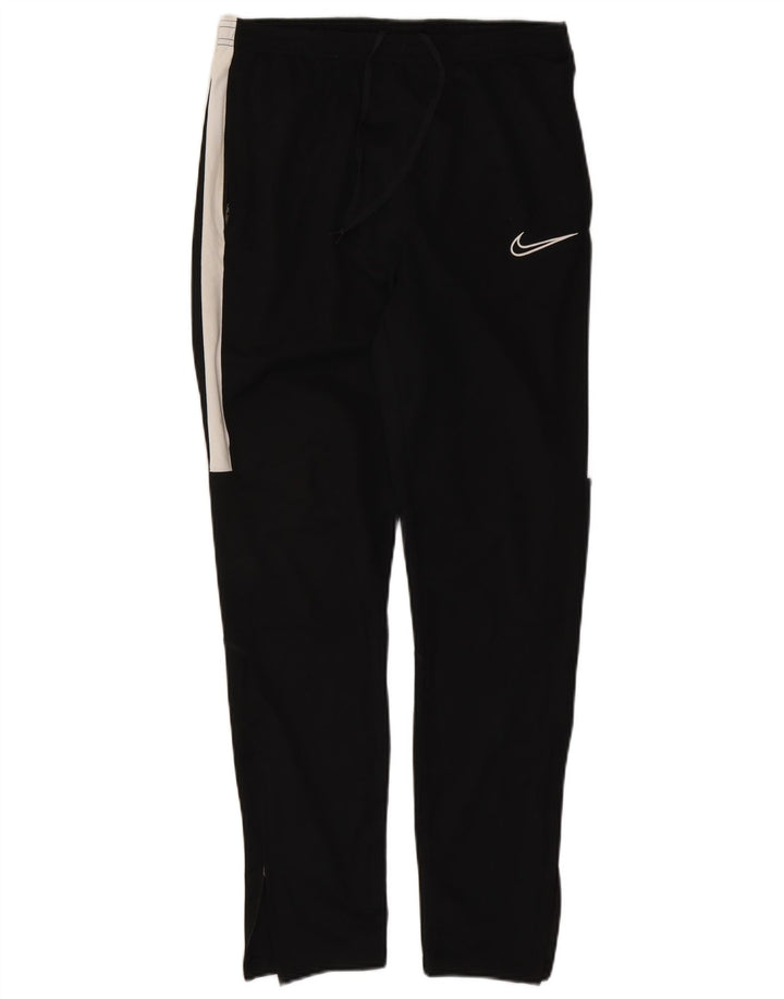 Nike Herren Dri Fit Trainingshose Mittelschwarzes Colourblock-Polyester