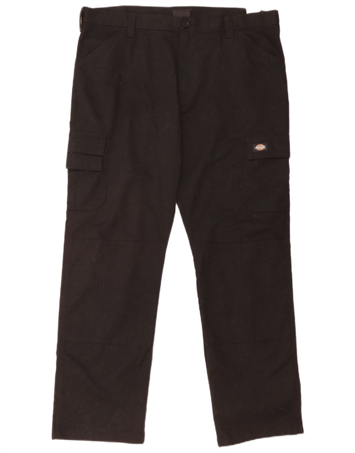 Dickies Gerade Herren-Cargohose W40 L32 Schwarzes Polyester
