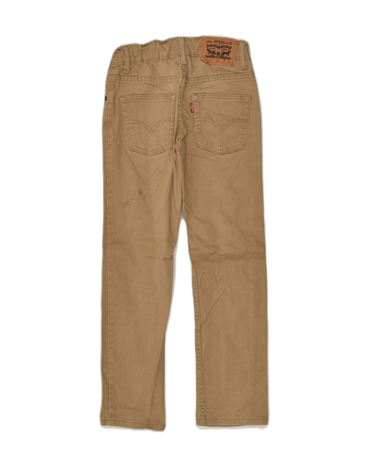 LEVI'S Girls 511 Straight Casual Trousers 9-10 Years W24 L25 Beige Cotton | Vintage Levi's | Thrift | Second-Hand Levi's | Used Clothing | Messina Hembry 