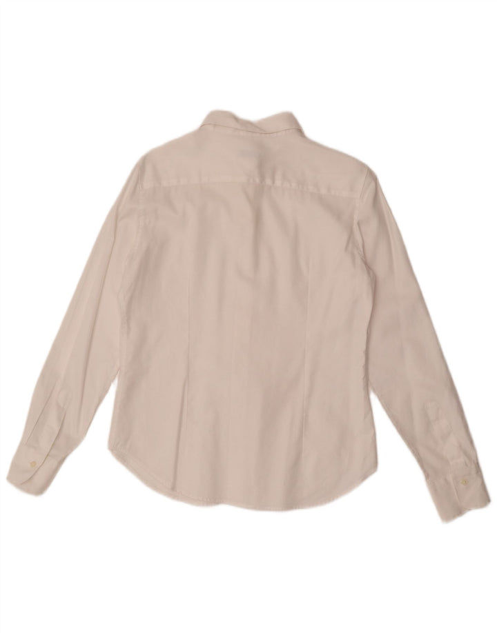 Superga Damen-Shirt IT 46 Large aus weißer Baumwolle