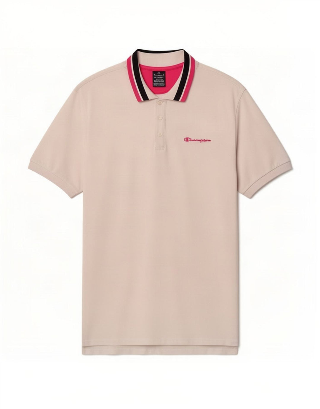 Champion Herren Poloshirt 2XL Weiß Stroh