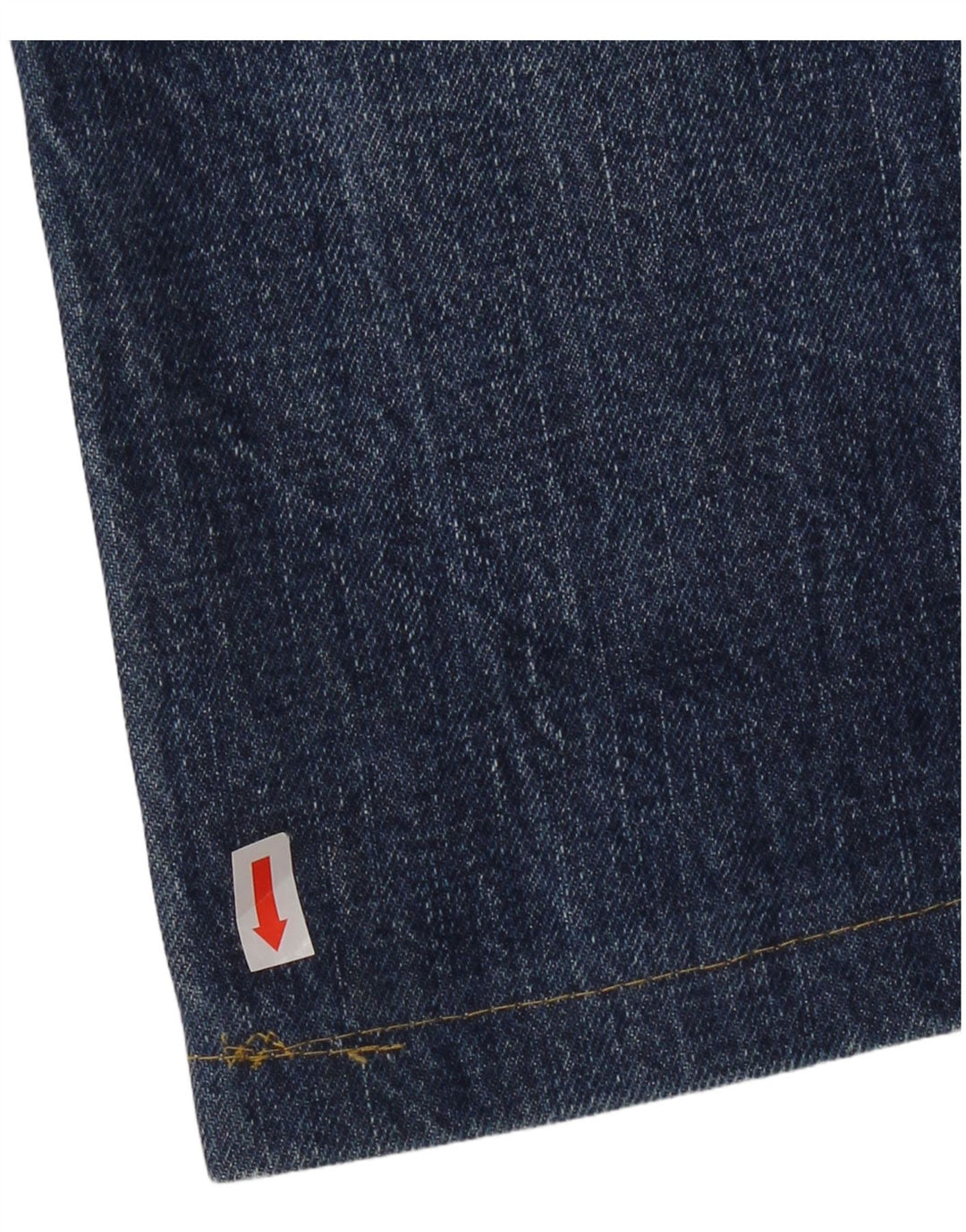 Levi's Herren 513 Slim Straight Cropped Jeans W28 L25 Blaue Baumwolle