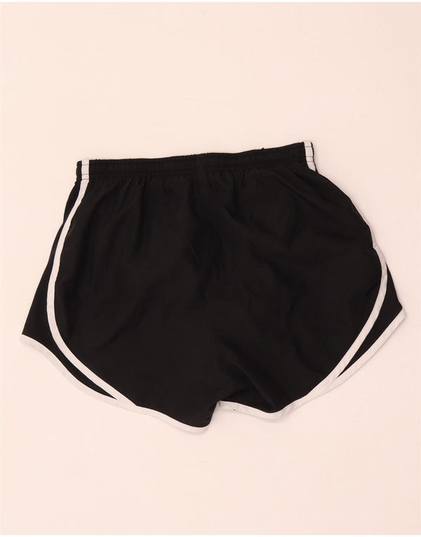 Nike Damen Dri Fit Sport Shorts UK 4 XS Schwarz Polyester