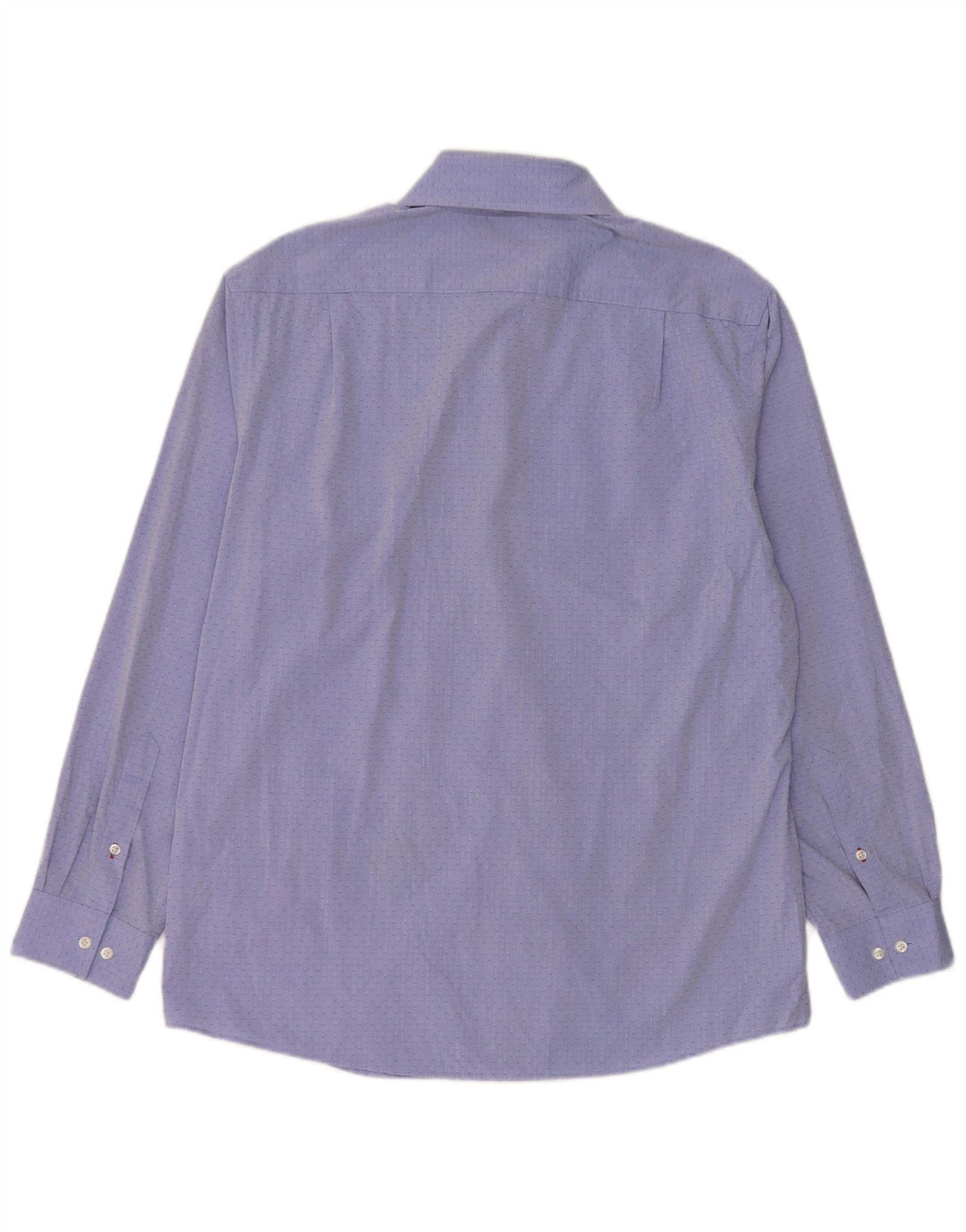 Tommy Hilfiger Herren-Slim-Fit-Hemd, Größe 16, groß, blau, geometrisch
