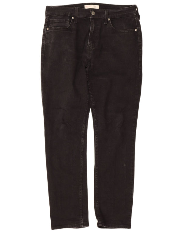 Levi's Herren Signature Slim Jeans W33 L30 Schwarze Baumwolle
