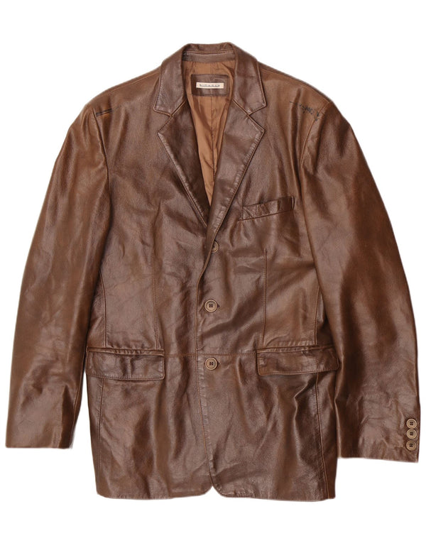 Vintage Herren Lederjacke UK 36 Small Brown Classic