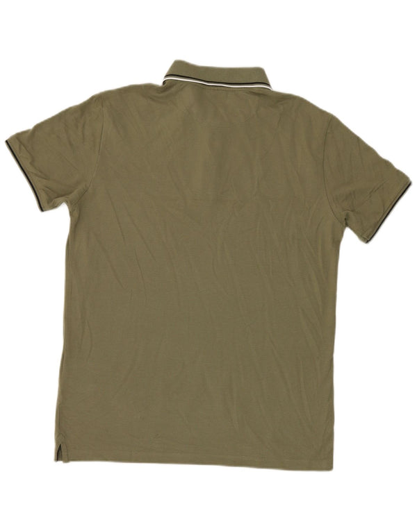Champion Herren-Poloshirt, Größe S, Khaki, Baumwolle