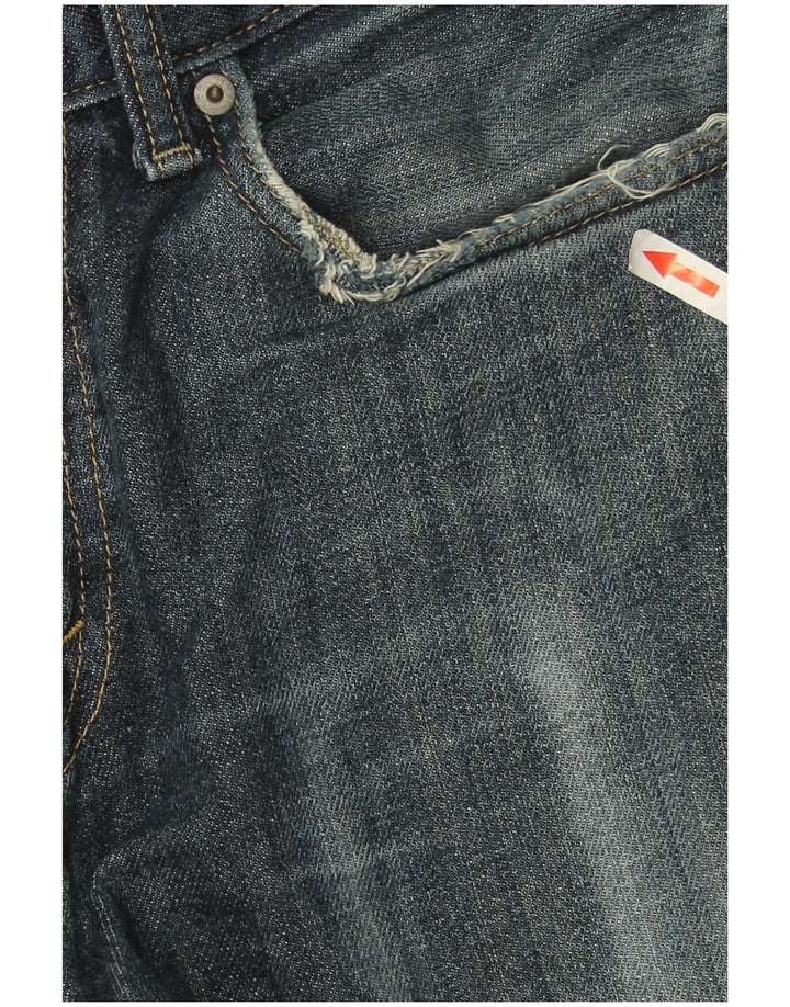 Levi's Herren 505 Straight Jeans W30 L32 Blaue Baumwolle