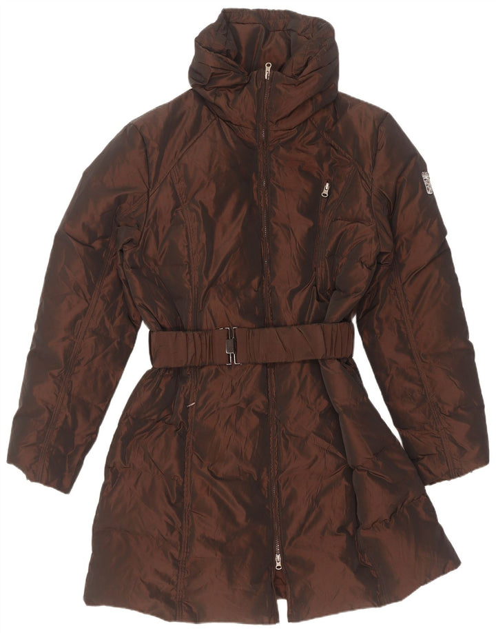 Marina Militare Damen Wattierter Mantel UK 20 2XL Braun Polyester