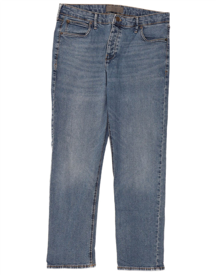 French Connection Herren Slim Jeans W34 L30 Blau