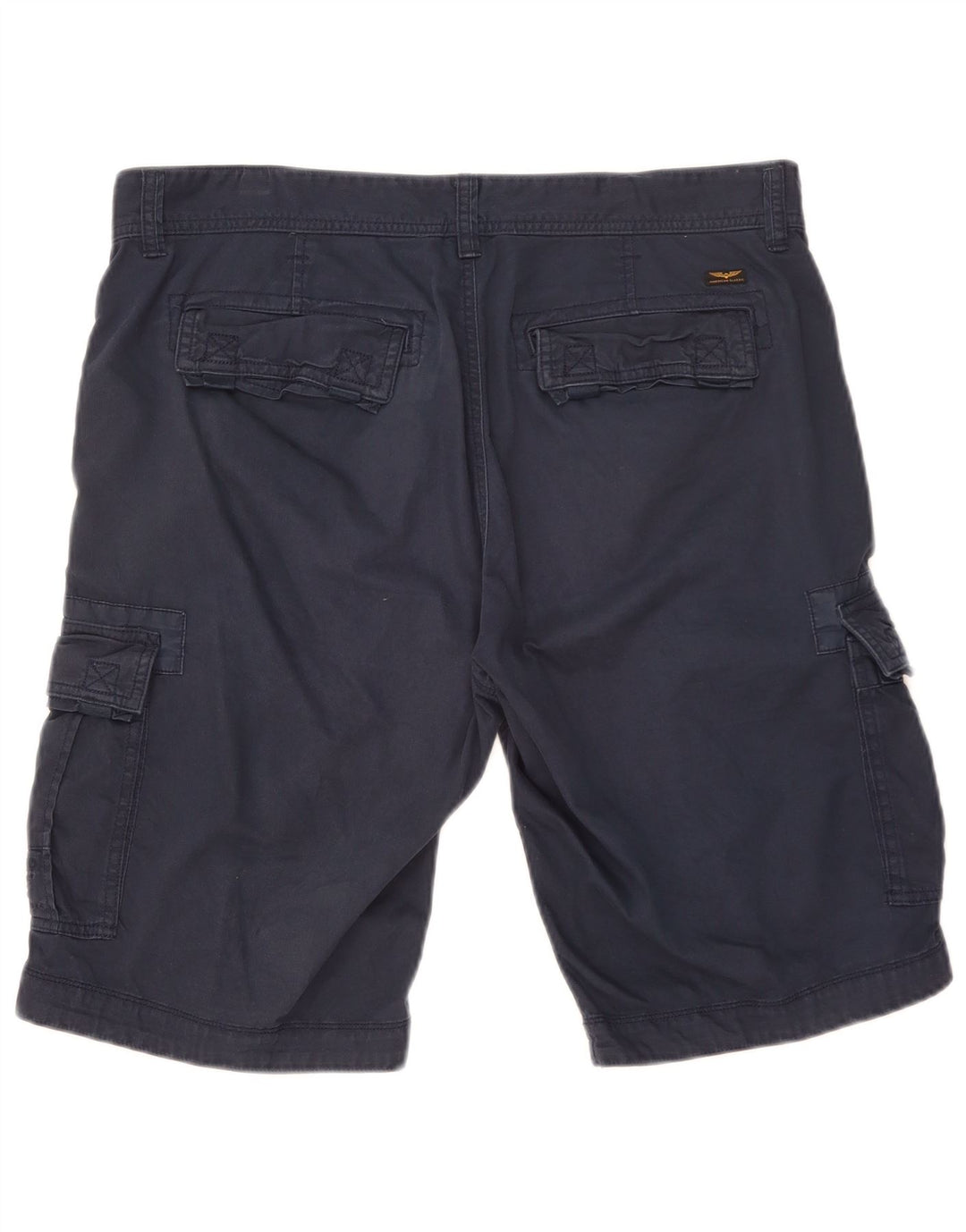 Pme Legend Herren Cargoshorts W34 Große marineblaue Baumwolle