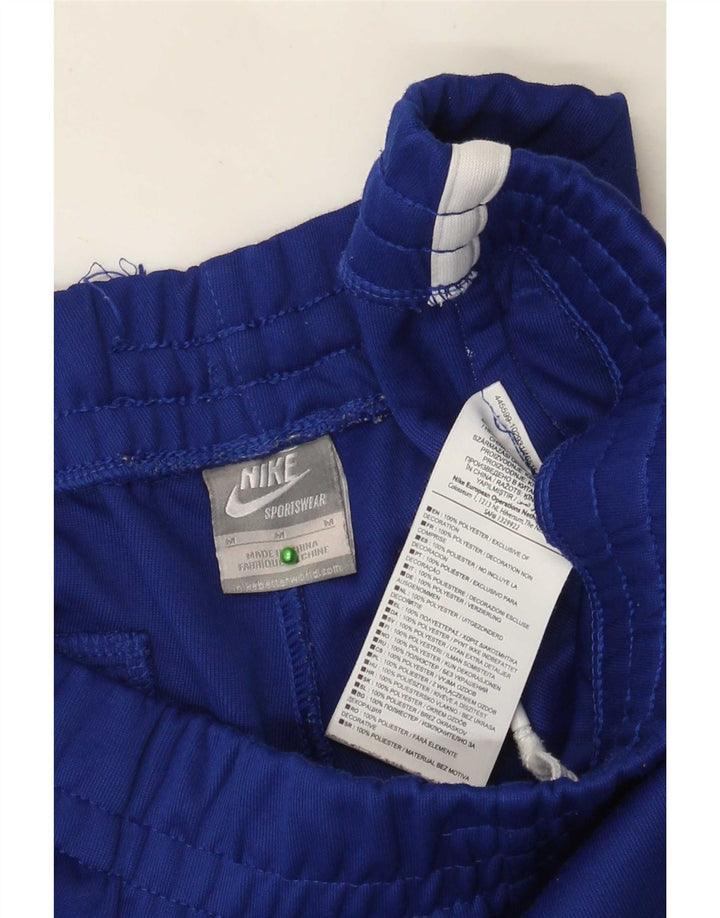 Nike Herren-Trainingshose aus mittelblauem Colourblock-Polyester