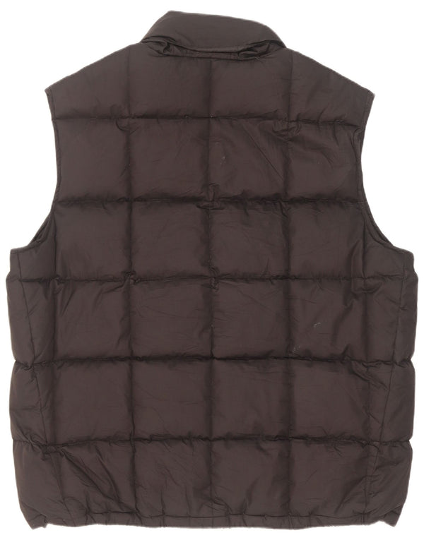 Icepeak Herren Wattierte Weste EU 58 4XL Schwarz Polyamid