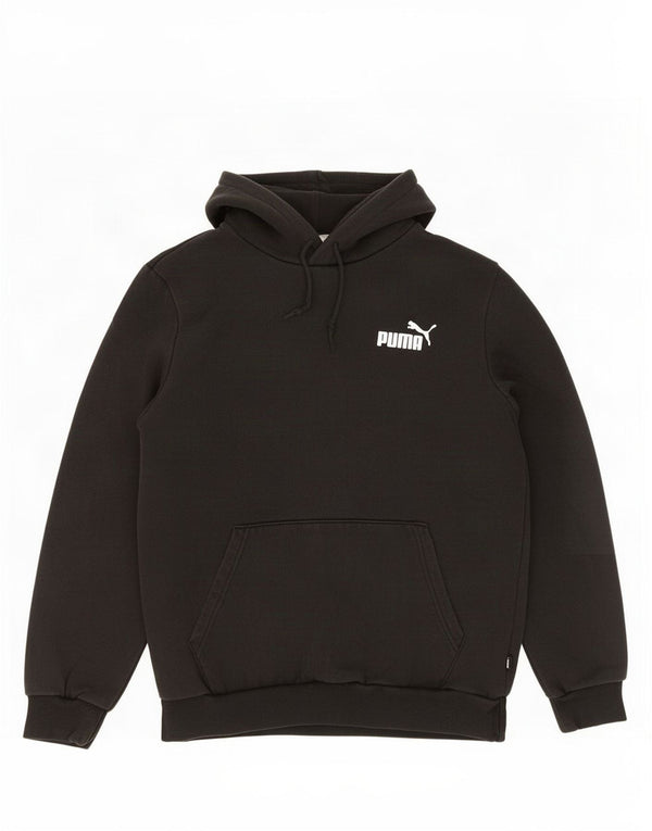 Puma Herren Kapuzenpullover Small Schwarz Baumwolle