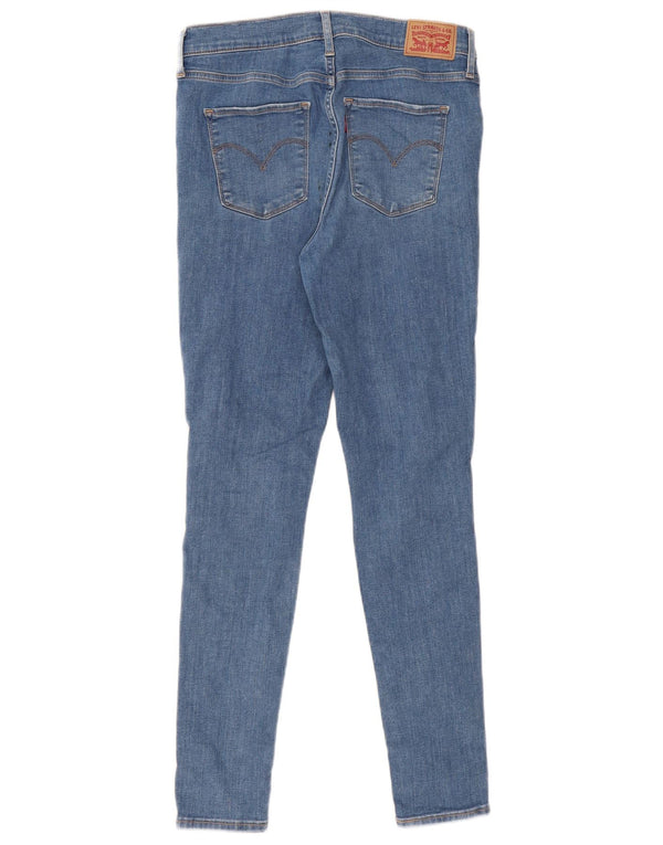 Levi's Damen 720 High Rise Super Skinny Jeans W30 L30 Blaue Baumwolle