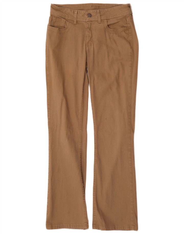 Lee Damen Riders Bootcut Freizeithose US 6 Medium W30 L31 Beige Baumwolle