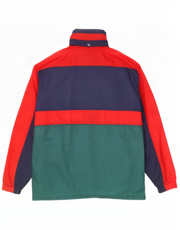 Concerto Herren-Regenjacke mit Kapuze, UK 44 2XL, mehrfarbig, Farbblock