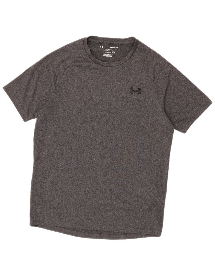 Under Armour Herren T-Shirt Top XS Grau Polyester