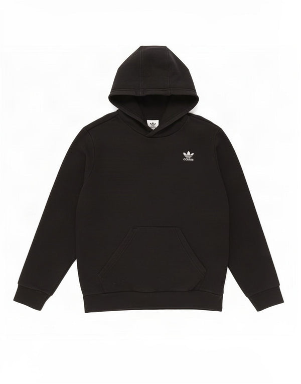 Adidas Jungen Kapuzenpullover 12–13 Jahre, schwarze Baumwolle