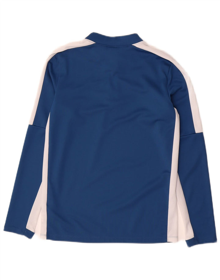 Nike Dri Fit Pullover-Trainingsanzugoberteil für Jungen, 10–11 Jahre, Mittelblau