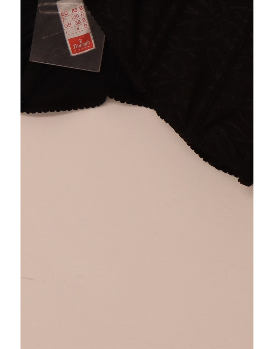 TRIUMPH Damen Crop Corset Top UK 4 XS Schwarz Polyester