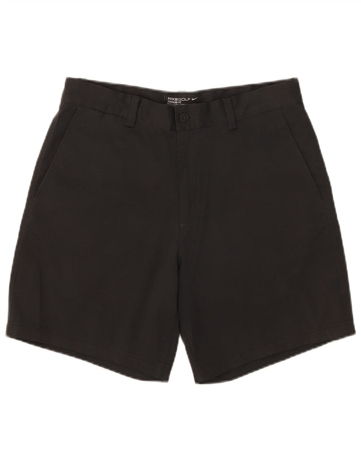 Nike Herren Dri Fit Standard Sport Shorts W30 Medium Schwarz Polyester