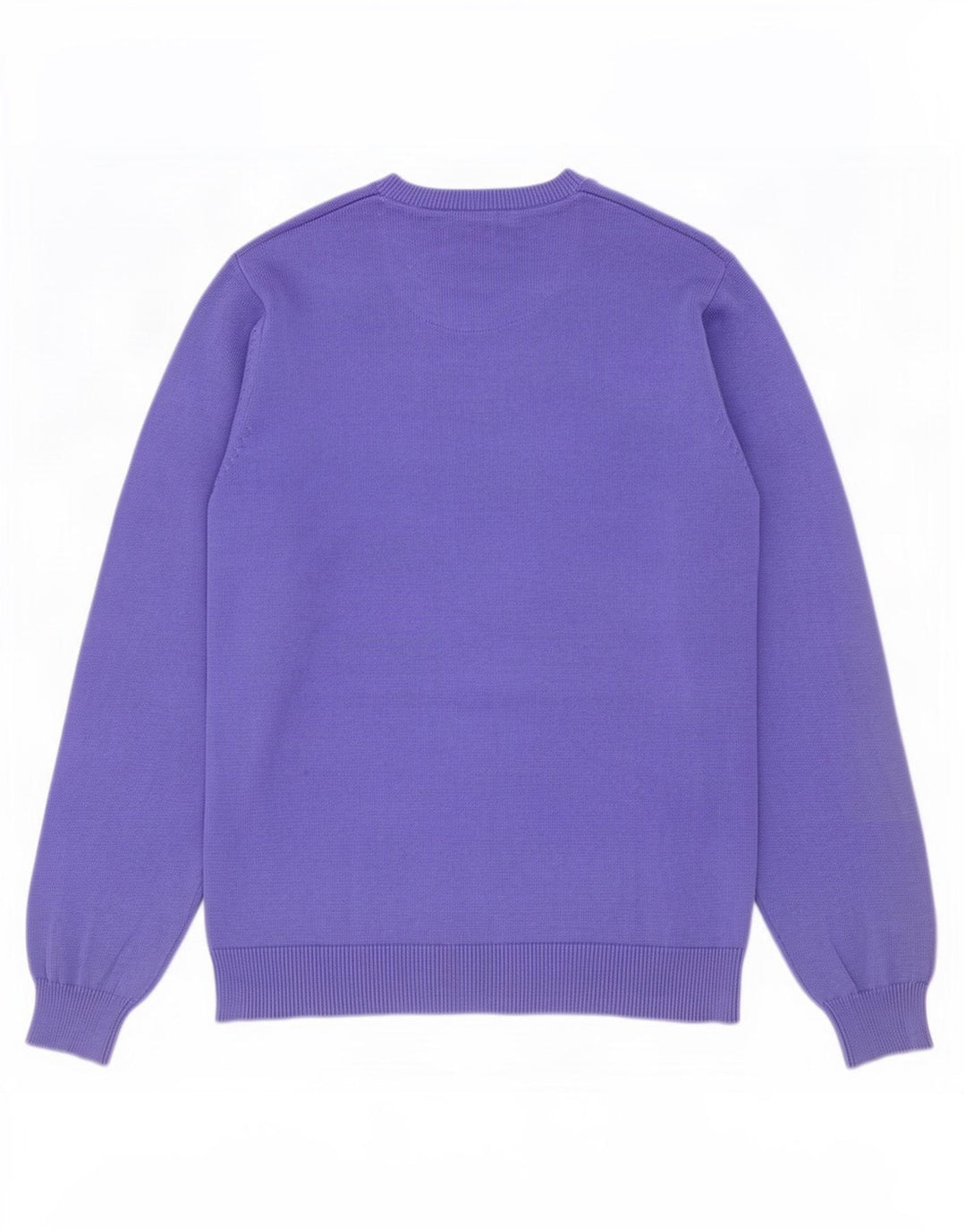 Marks & Spencer Herren-Pullover, reguläre Passform, Rundhalsausschnitt, Größe L, Lila