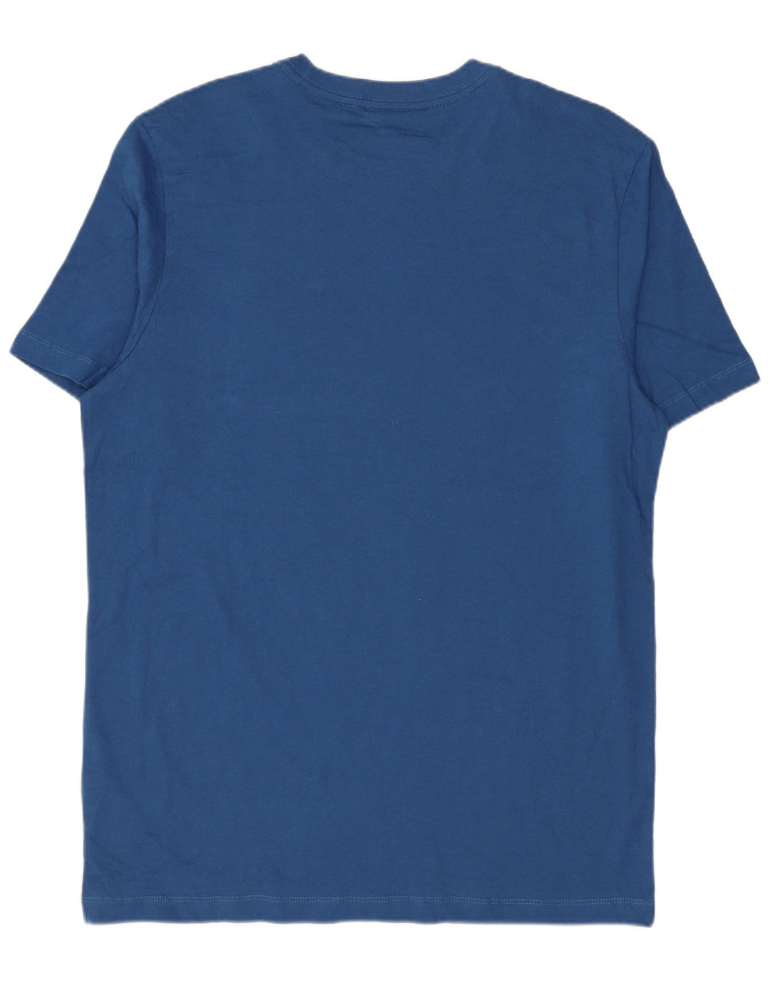 Nike Herren-T-Shirt aus mittelblauer Baumwolle