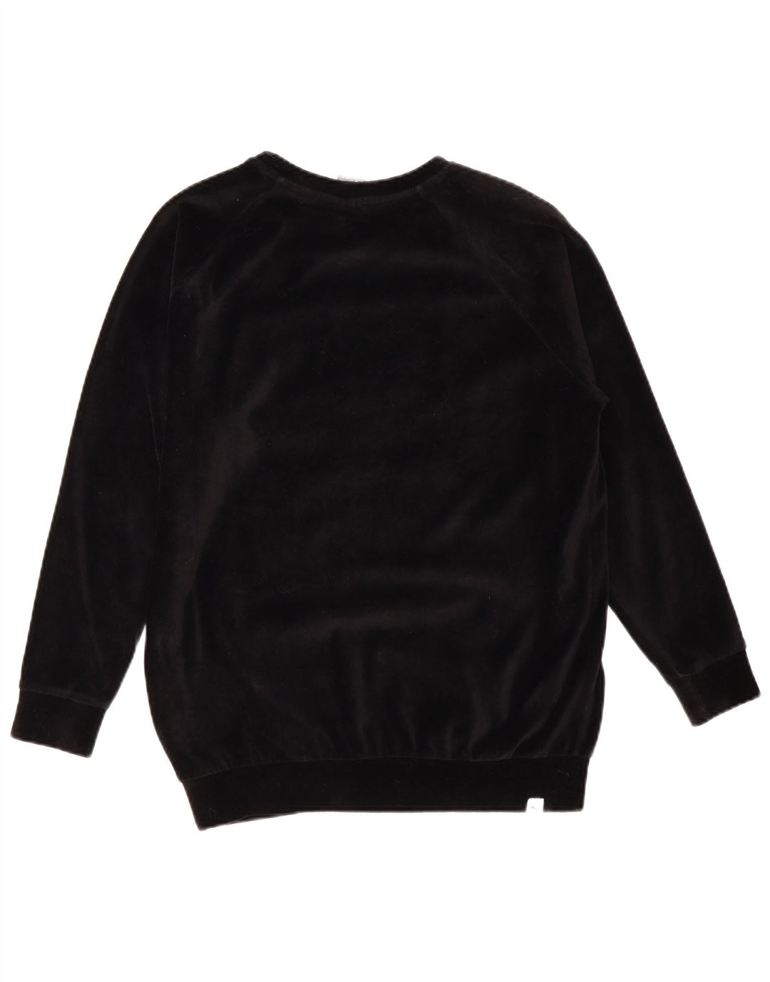 PUMA Damen-Sweatshirt in Übergröße mit Grafik, UK 12, mittelschwarz, Baumwolle