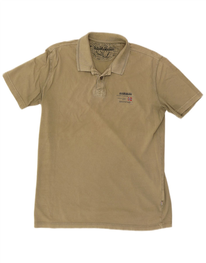 Napapijri Herren Poloshirt Mittelgrün