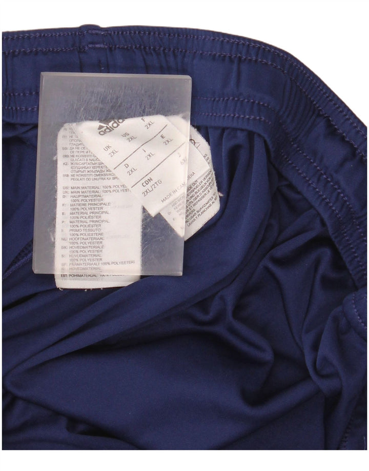 Adidas Herren Climalite Sport Shorts 2XL Marineblau Polyester