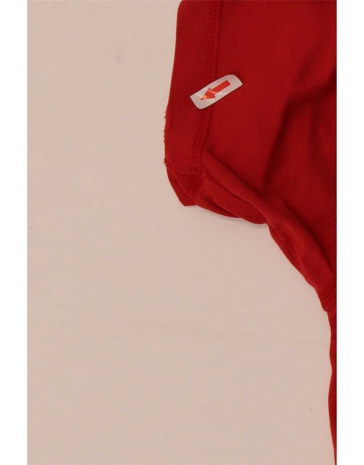 Champion Herren-T-Shirt mit Grafik, Größe L, aus roter Baumwolle