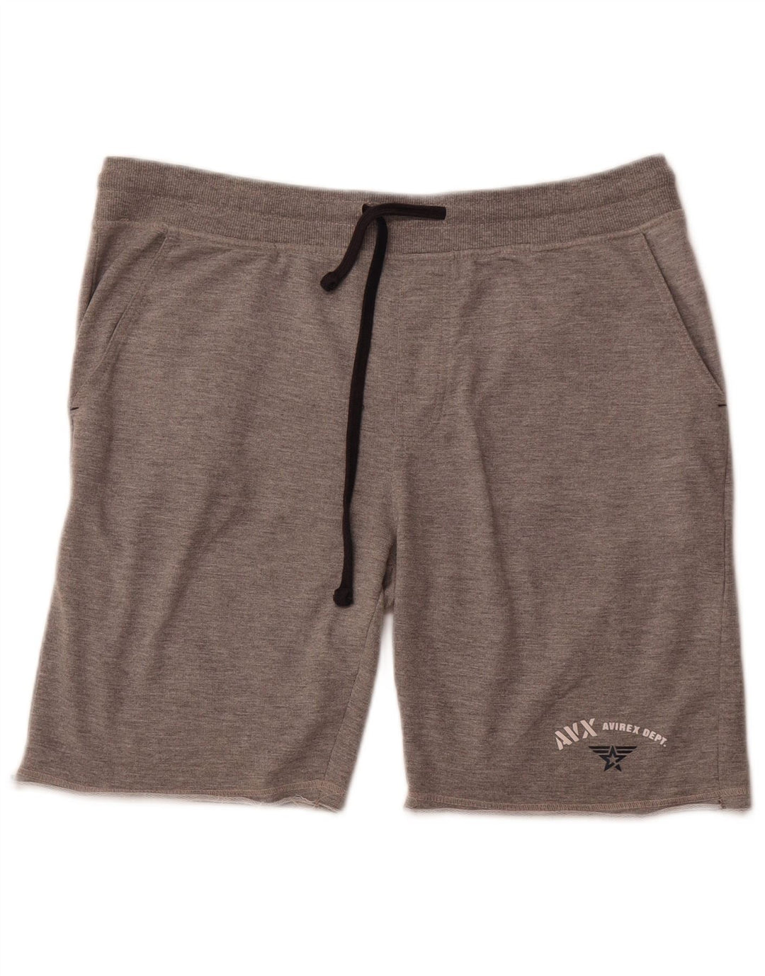 AVIREX Herren Sportshorts XL Grau Baumwolle