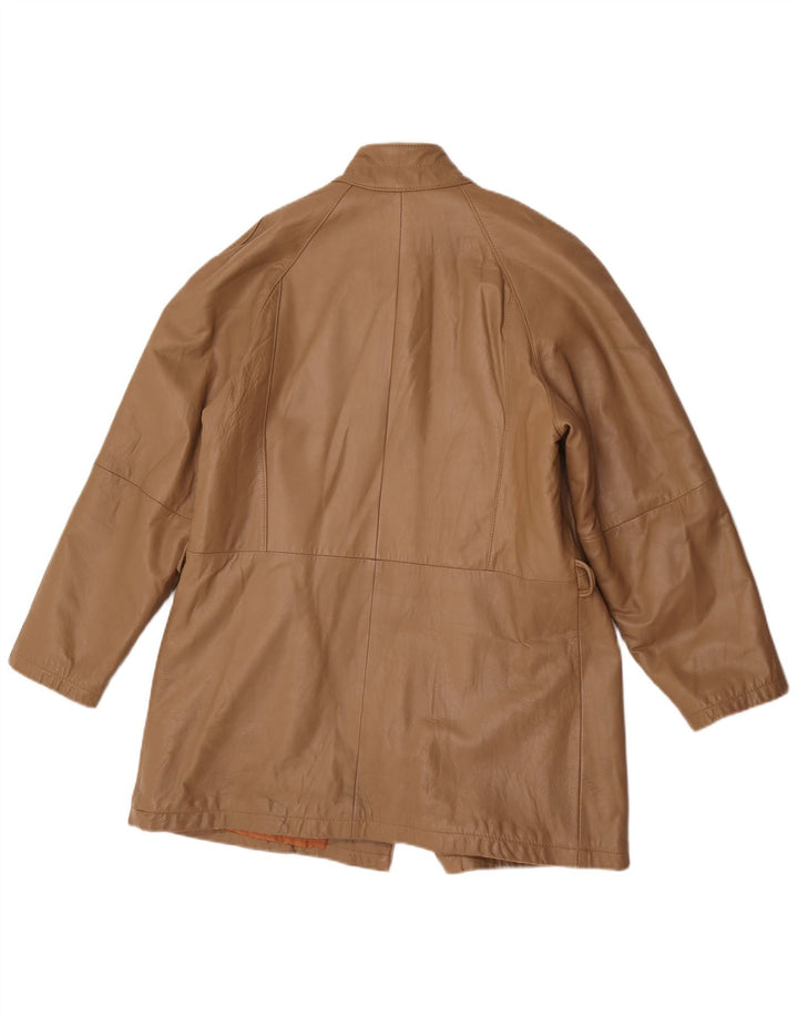 Renna Damen Lederjacke IT 50 XL Braun